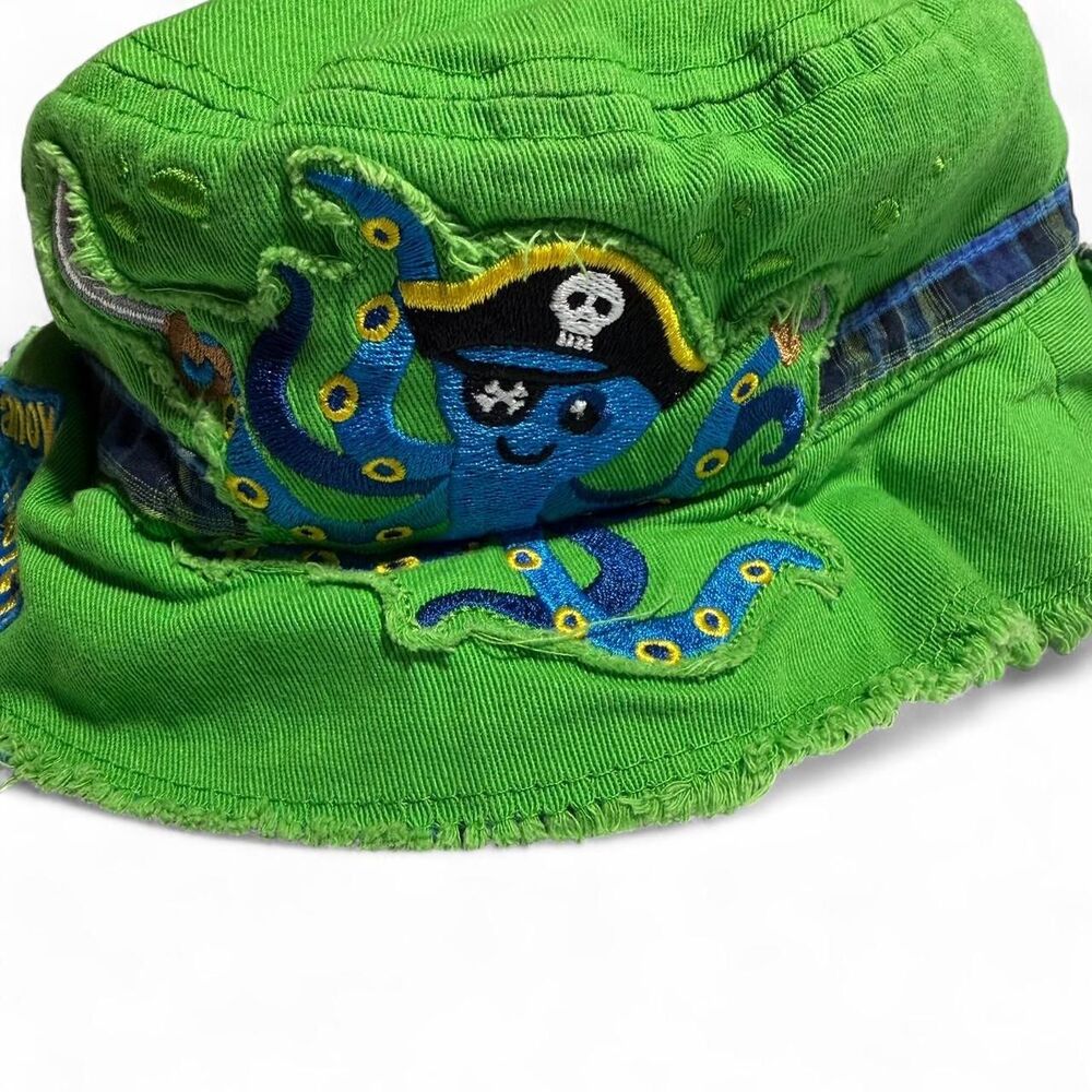 Stephen Joseph Pirate Octopus Kids Bucket Hat